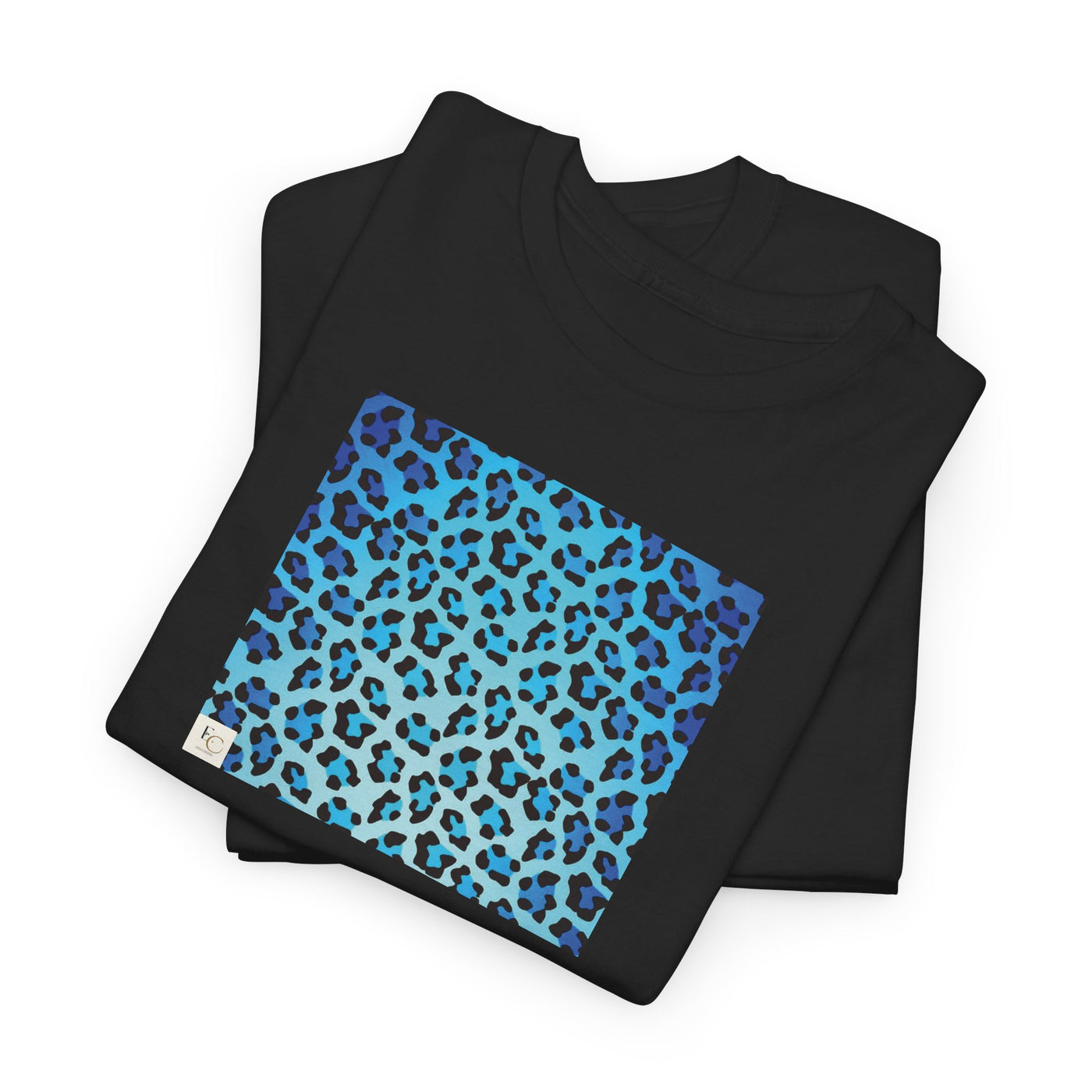 Stylish Sky Leopard T-shirt