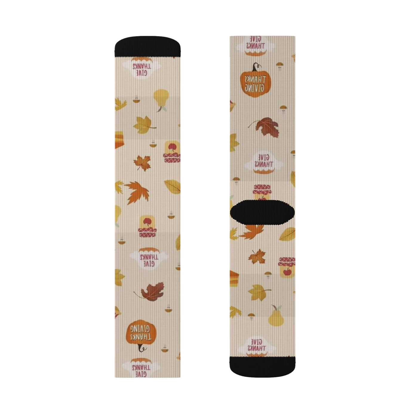 Thanksgiving Themed Socks