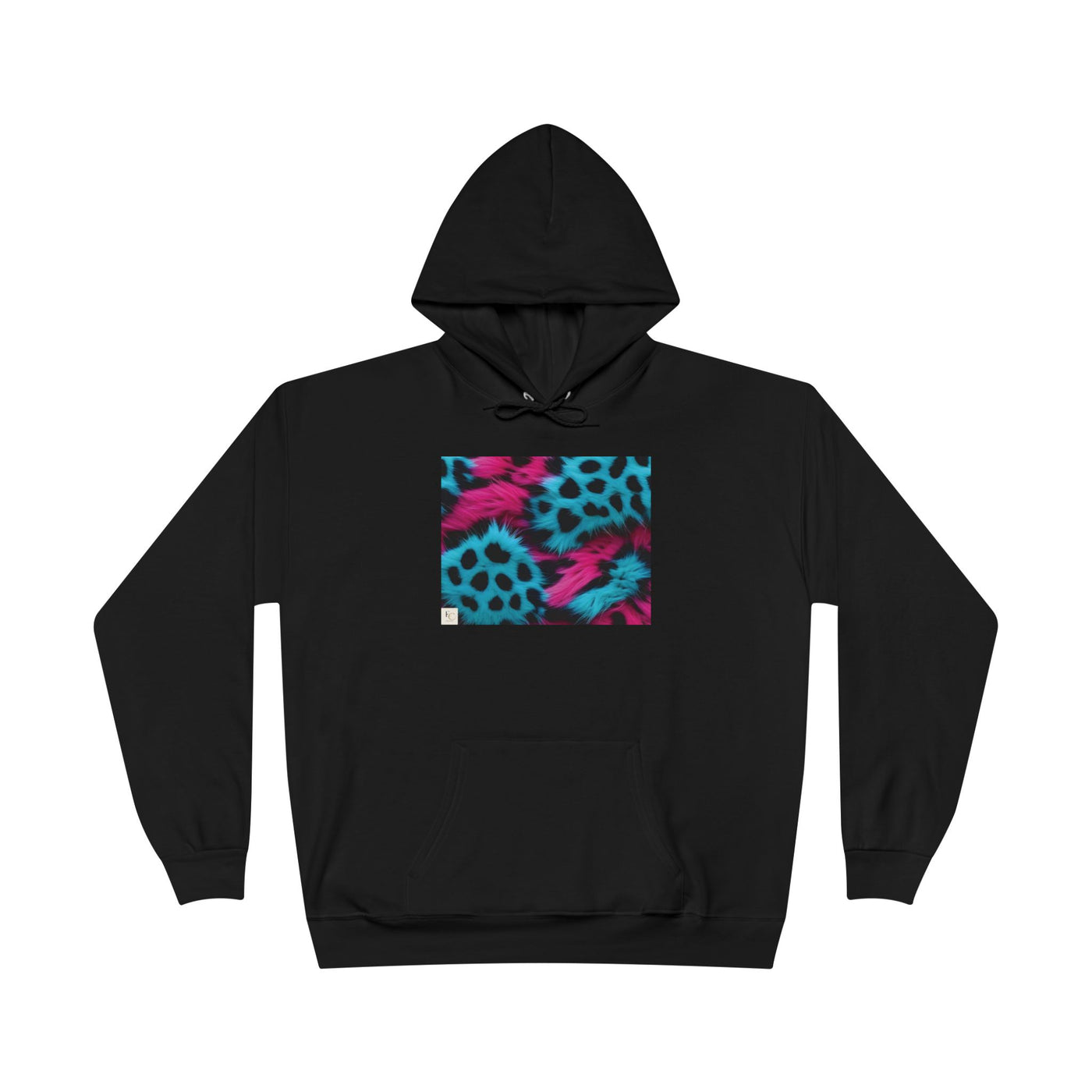 Colorful Cheetah Print Hoodie