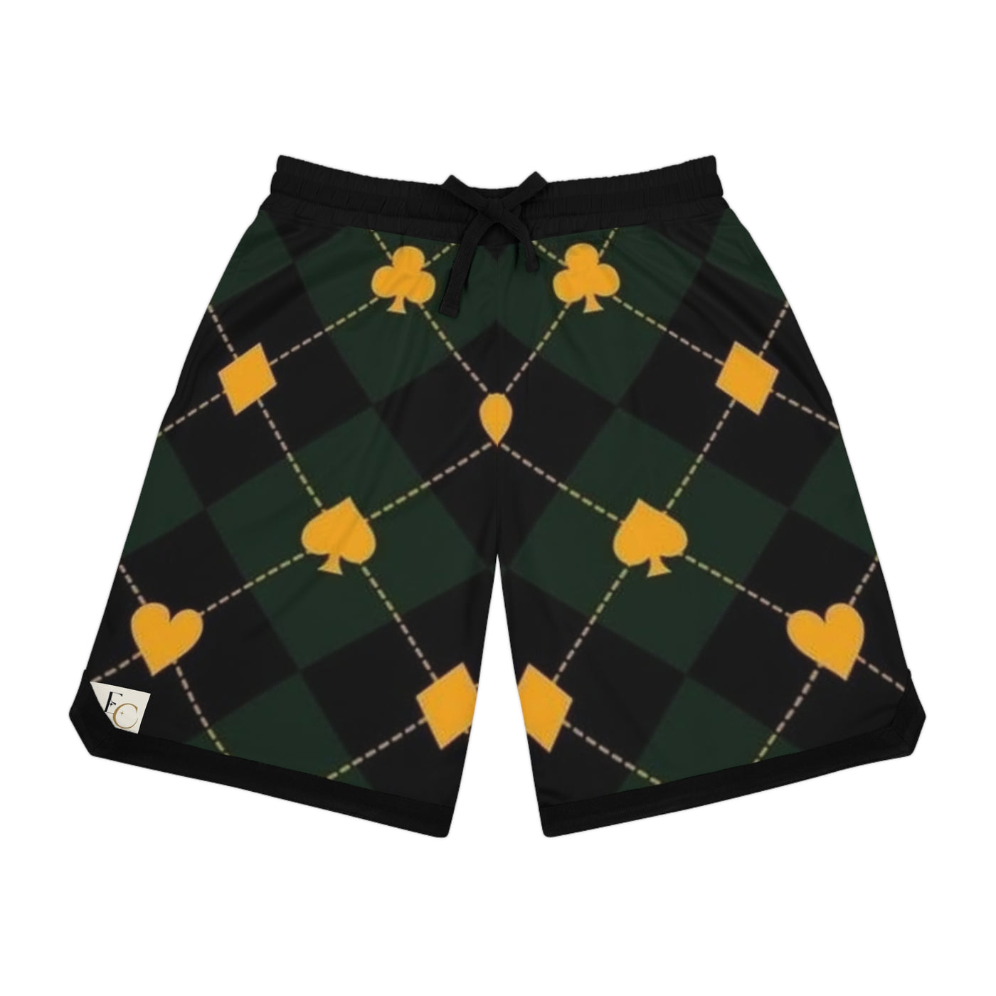 Stylish Heart Pattern Shorts