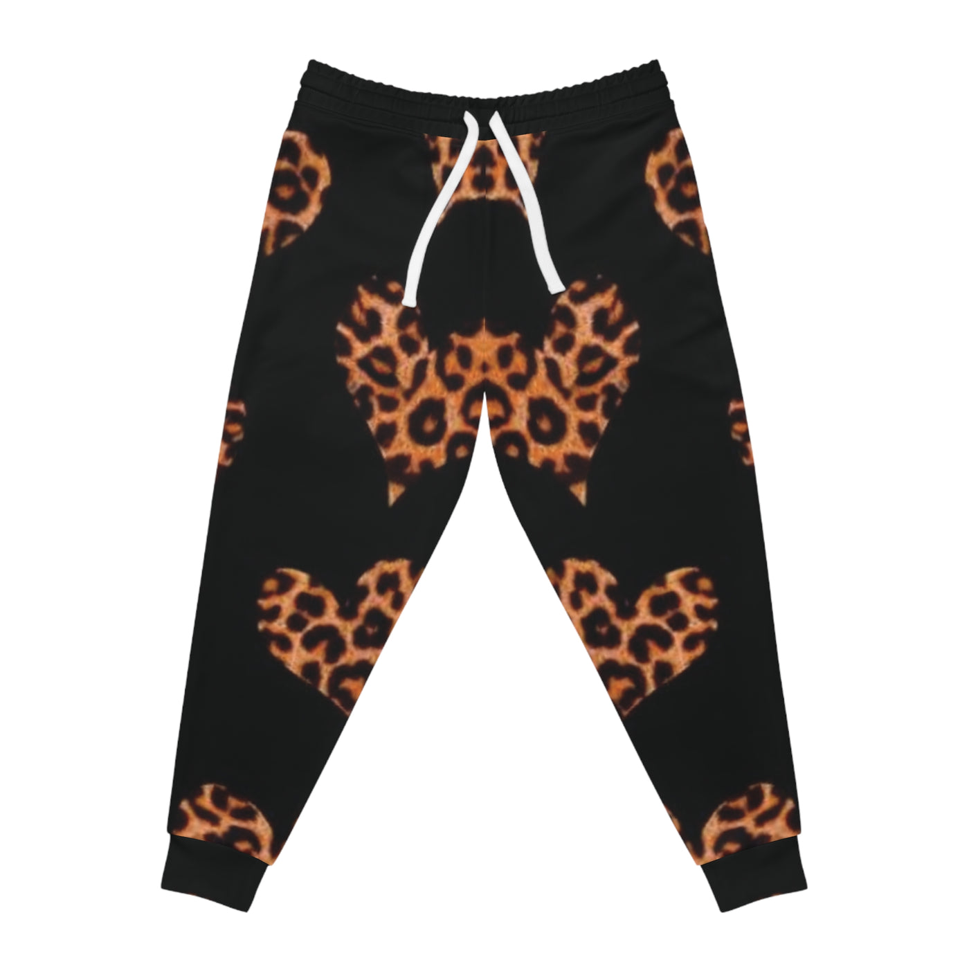 Stylish Leopard Heart Joggers