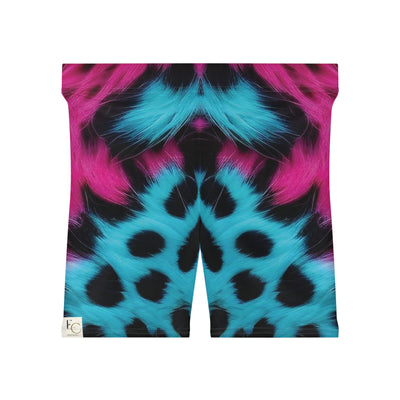 Colorful Cheetah Print Shorts