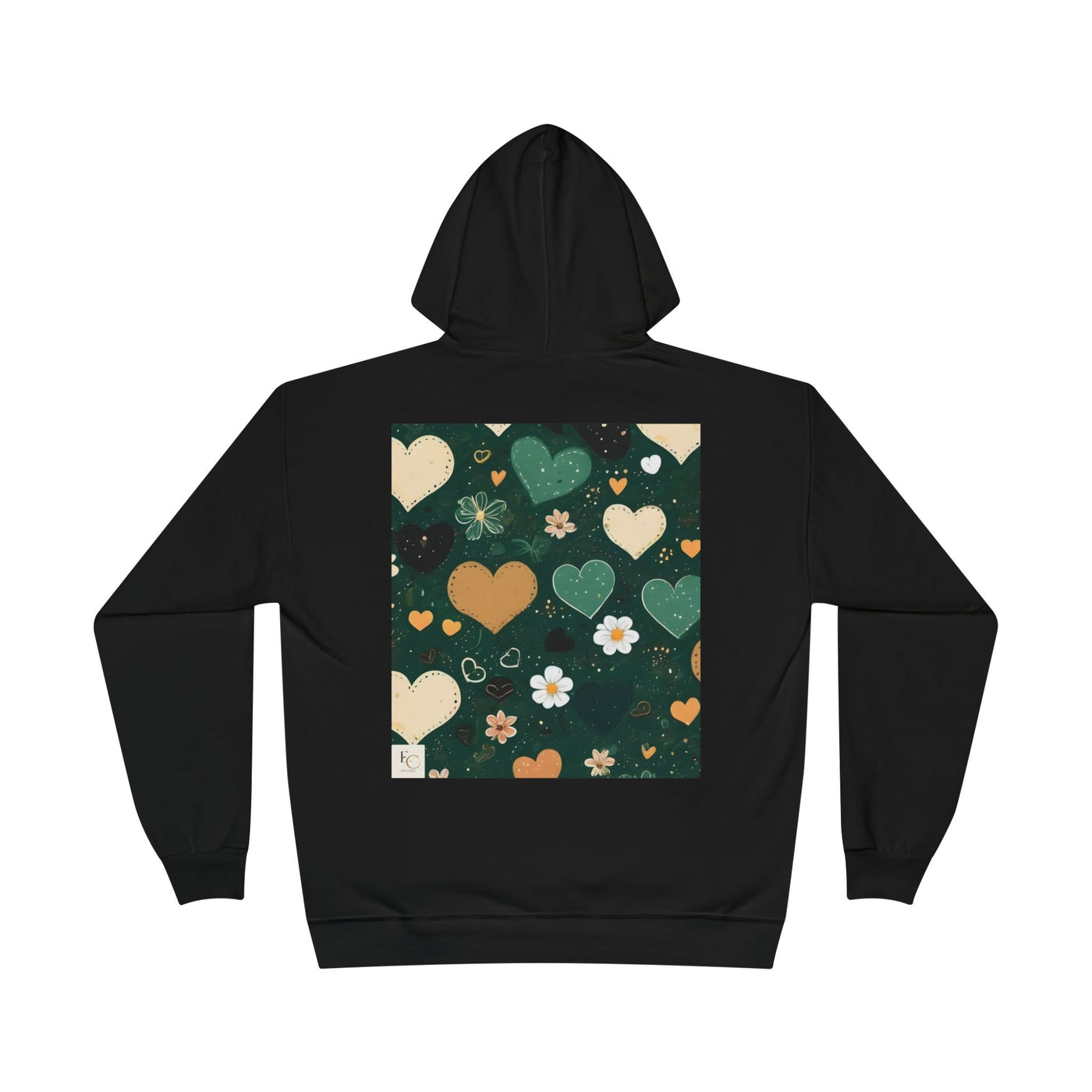 Charming Heart Design Hoodie